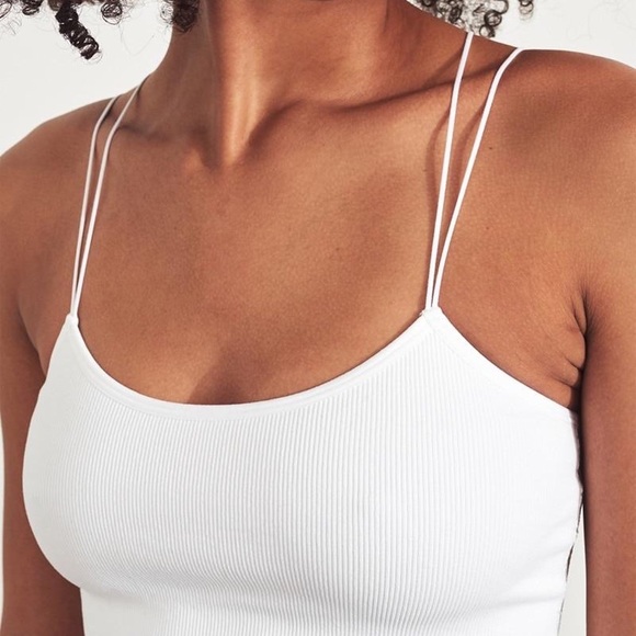 Hollister (Gilly hicks) seamless bralette in blue and white tie dye - Picture 1 of 5